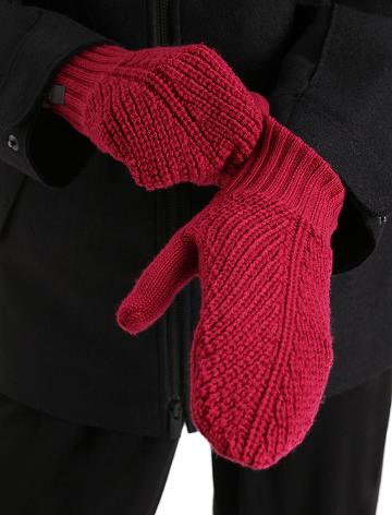 Rękawiczki Icebreaker Unisex Merino Waypoint Mittens Męskie Różowe | PL 1884OKIR